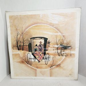 Patricia Buckley Moss The Way Home 871/1000 Signed Lithograph 1991 24 x 24 Amish